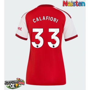 Arsenal Riccardo Calafiori #33 Kotipaita Naisten 2026-27 Lyhythihainen